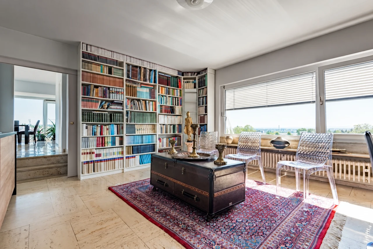 Bibliothek mit Charakter