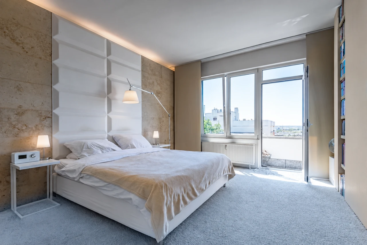 A peaceful bedroom